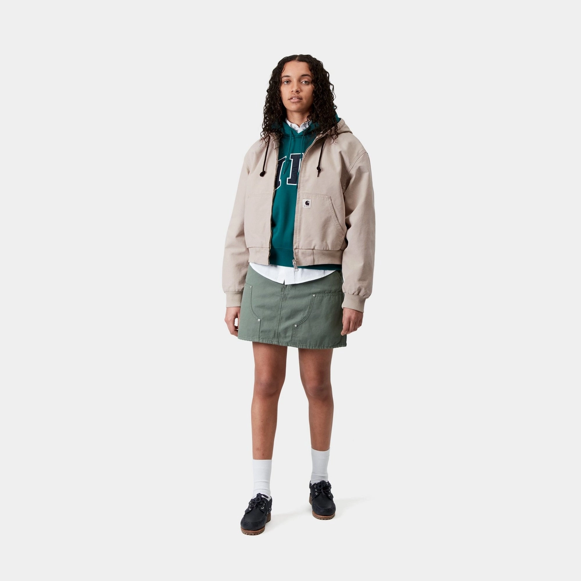 Women’s OG Active Jacket (Spring) - Stone Canvas | Dusky Beige