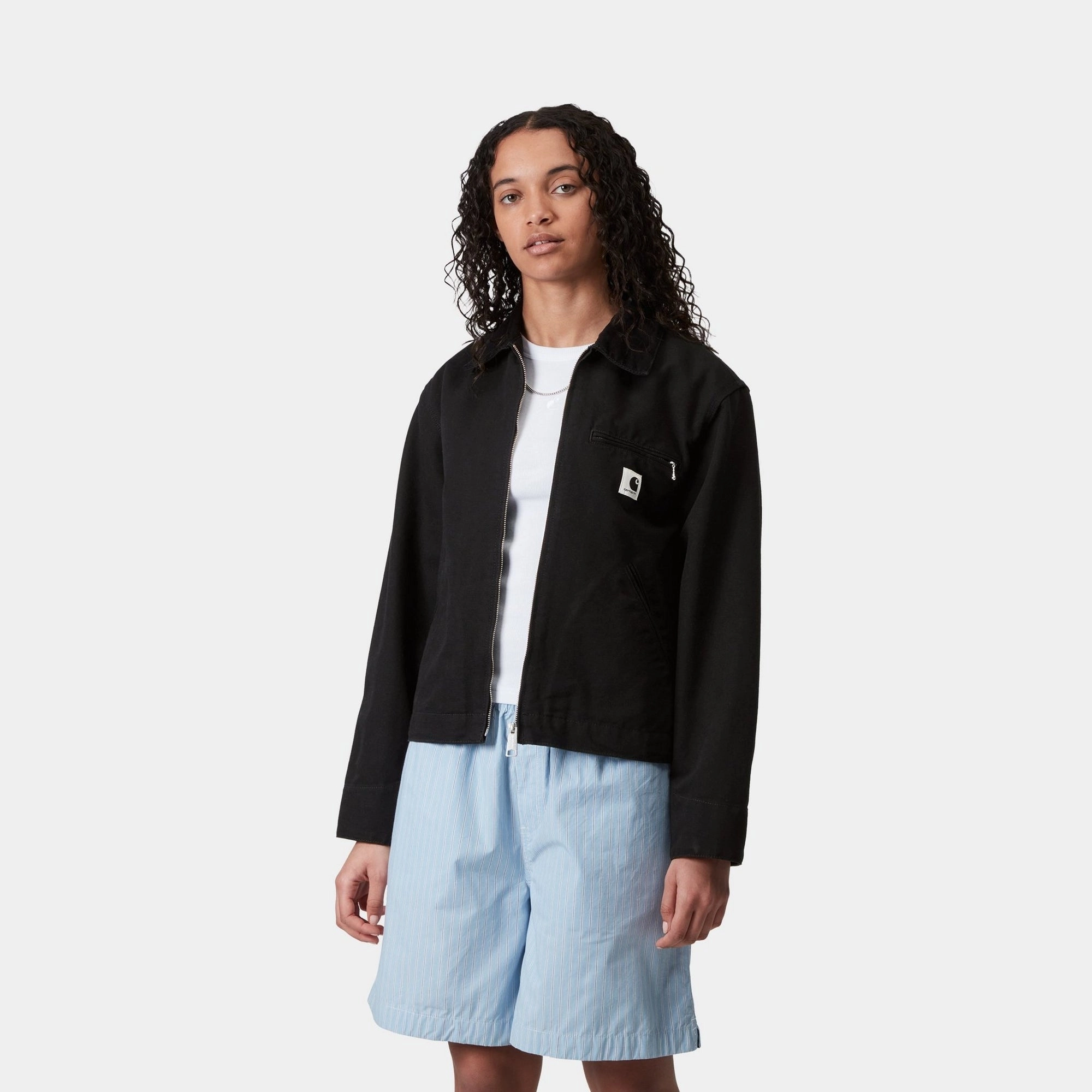 Women's OG Detroit Jacket | Black / Black