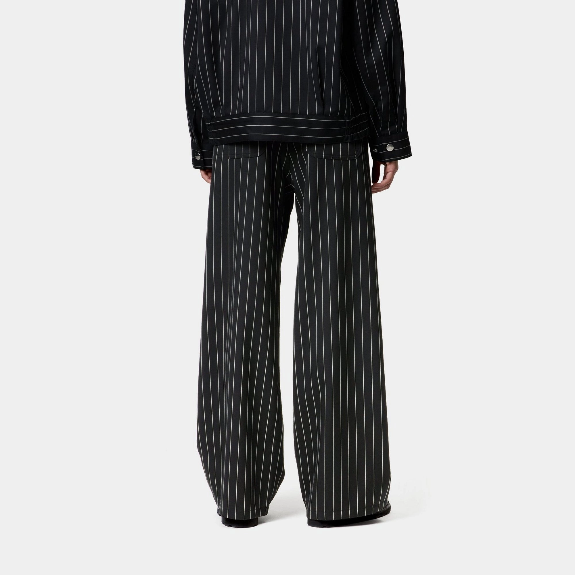 Women’s Seaton Stripe Pant | Black / Wax