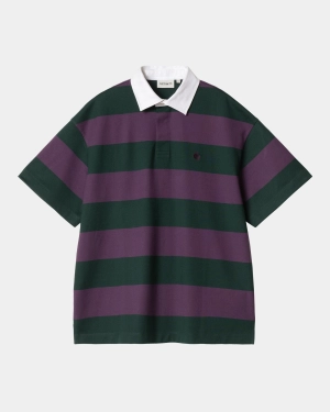 Women’s Seffner Stripe Polo T-Shirt | Conifer