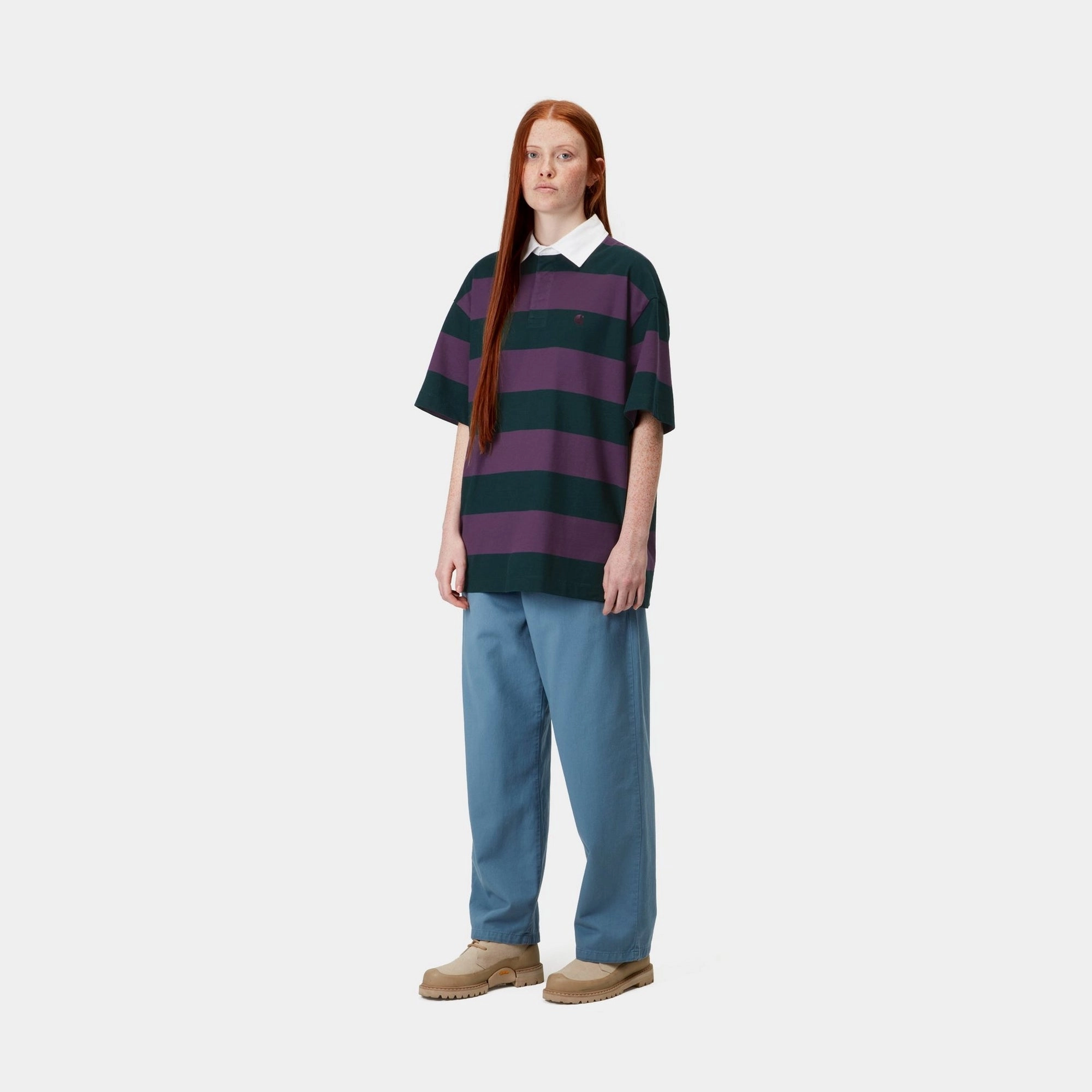 Women’s Seffner Stripe Polo T-Shirt | Conifer