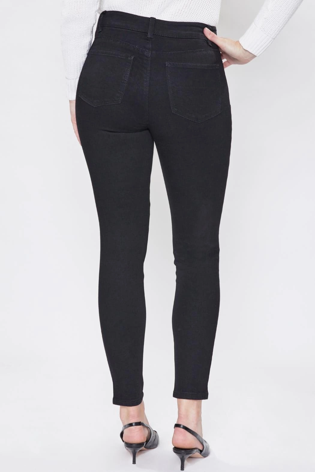 Women's Tummy Control High Rise Essential Skinny Jeans