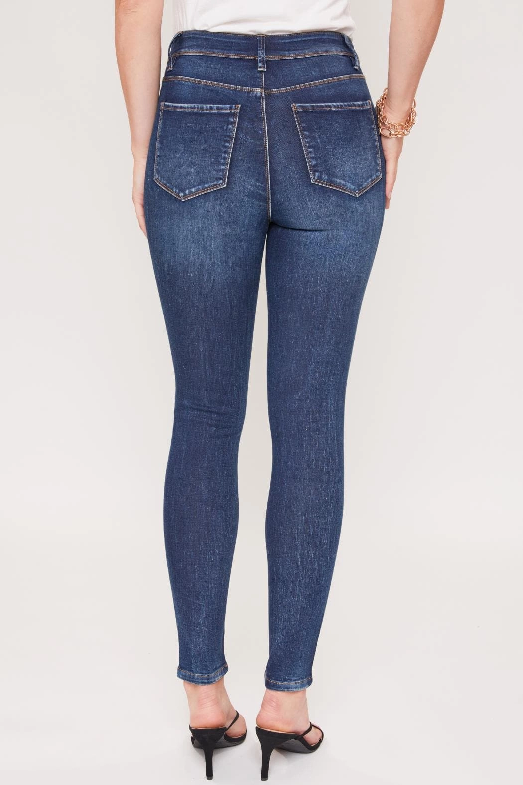Women's Tummy Control High Rise Essential Skinny Jeans