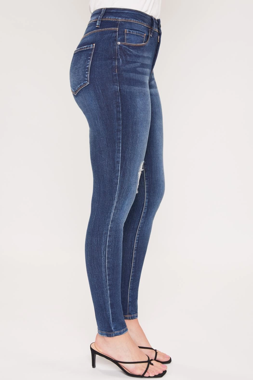 Women's Tummy Control High Rise Essential Skinny Jeans