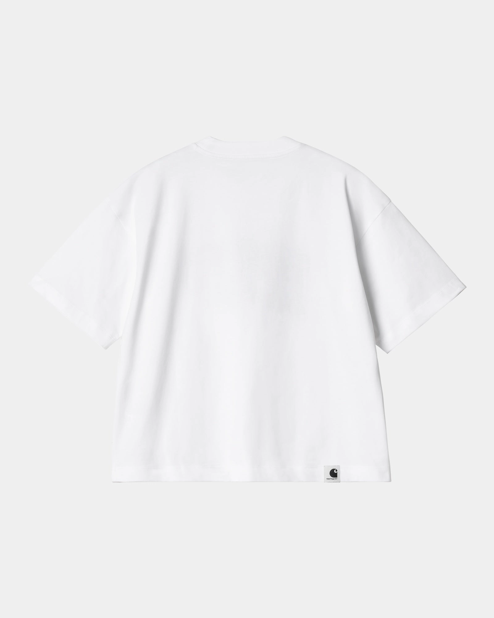 Women’s WIP T-Shirt | White / Dusky Blue