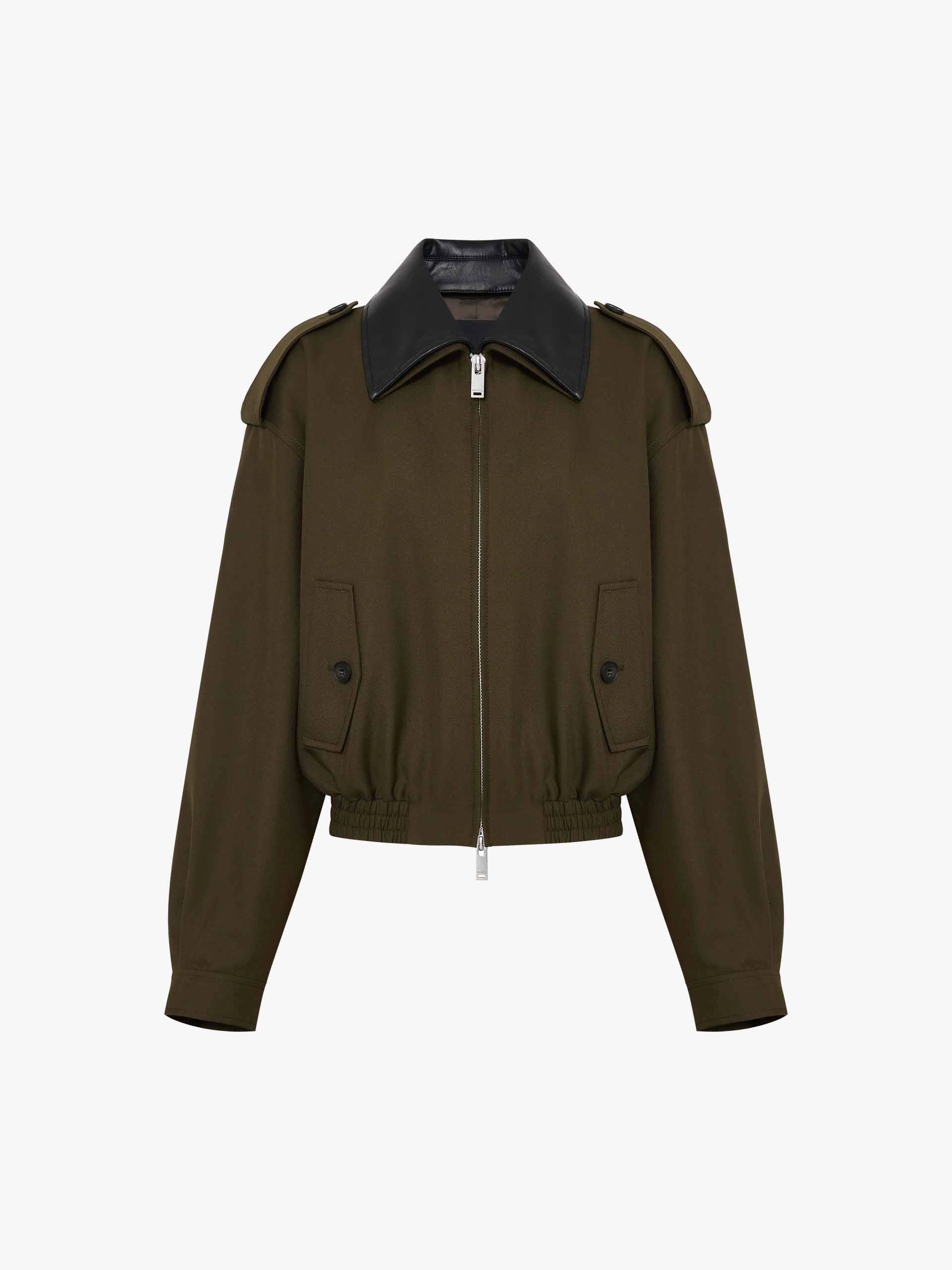 Wool Blend Loose Jacket