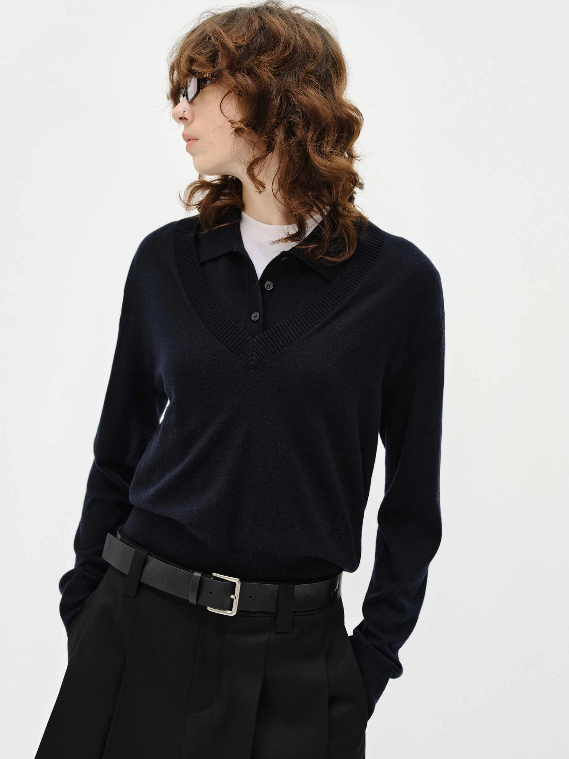 Wool Blend Sweater Set