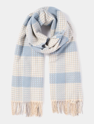 Wynne Waffle Check Scarf