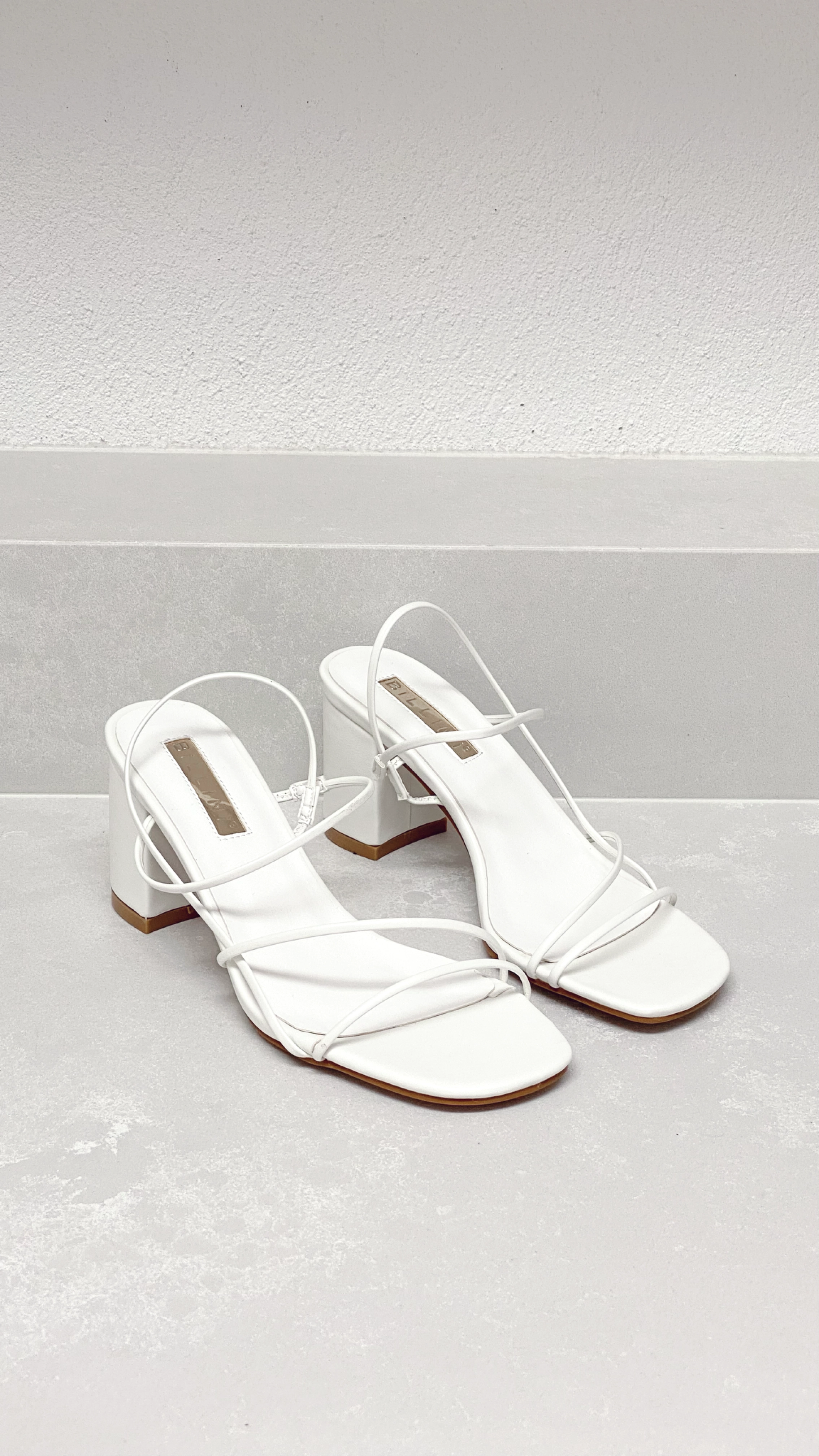 Yachi Heels - White