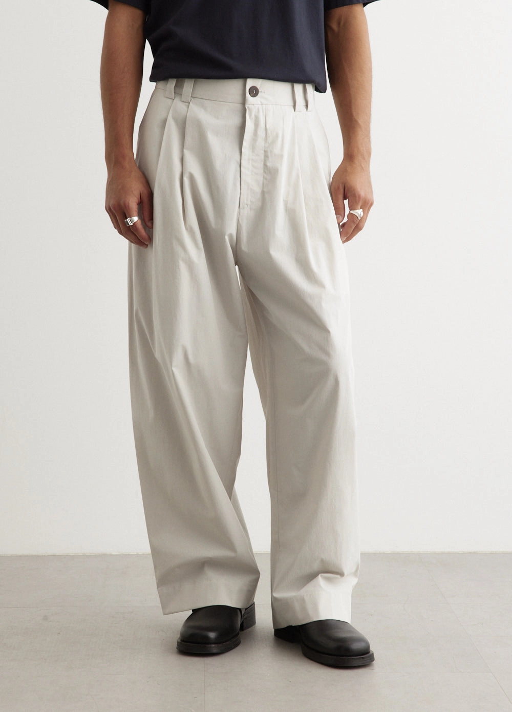 Yale Double Pleat Volume Pants