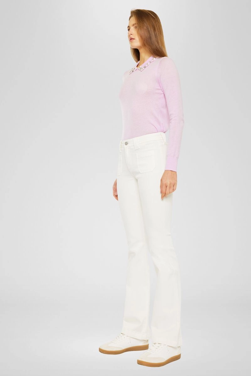 Yamilet Mid Rise Bootcut Jeans