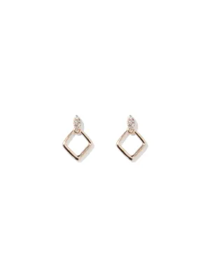 Ziggy Sparkle Diamond Earrings