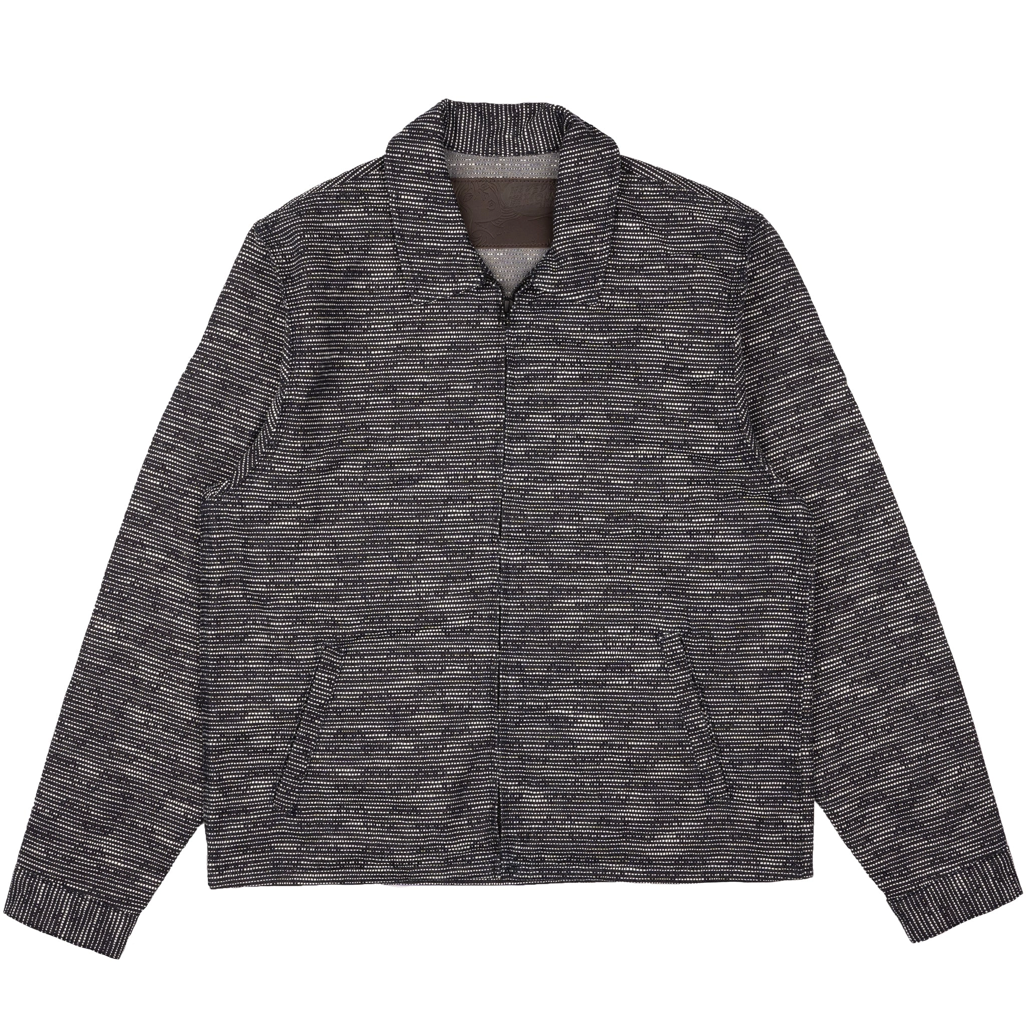 Zip Jacket - Slub Sashiko  Denim